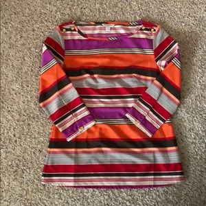Striped Banana Republic Blouse